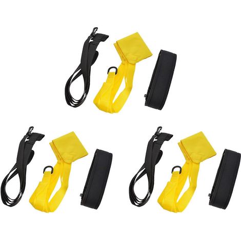 3X Schwimmgürtel mit Widerstandsfallschirm, statischem Schwimmgeschirr und Trainingsgurt. (1/5)