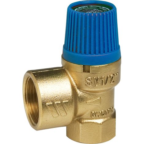 WATTS Membran Sicherheitsventil 1/2", 6 Bar 10004703