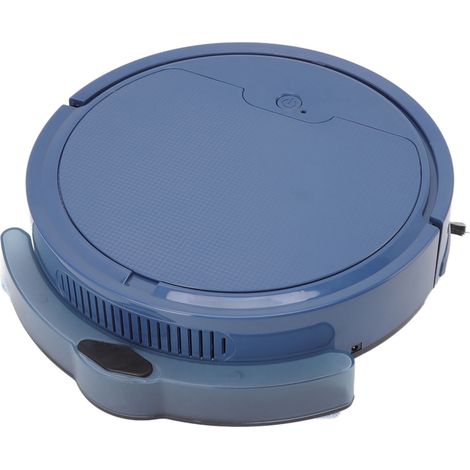 Aspirateur robot 3 en 1 avec application intelligente et télécommande. Aspiration puissante de 2000 Pa, chargement USB, idéal pour la maison (bleu). (1/5)