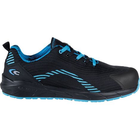 Scarpe antinfortunistiche Cofra Dynamic S3S FO SR - 46 - Nero/Azzurro