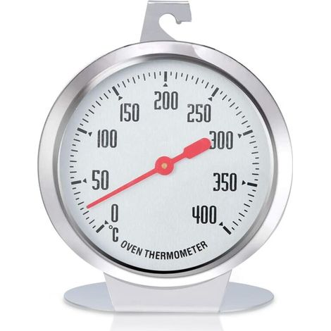 Thermomètre de four grand format, thermomètre de cuisson, emballage carte rouge (1/5)