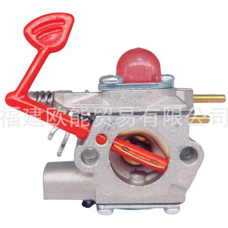 The MP114E-2 is compatible with the WT875a carburetor kit (WT-875-A Poulan 545081855).--DTEKGAZ