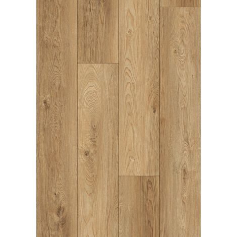 Mexen Sunset Hills échantillon de panneaux vinyles 1240 x 182 mm SPC 6,5 mm, sous-couche IXPE 1,5 mm, 4 V-Fuga, Chêne - F1037-S (1/3)