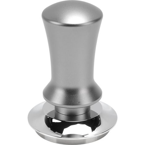 Marteau tasseur à café, acier inoxydable, pression constante pour accessoires, couleur argent, 51 mm (1/5)