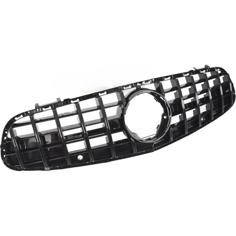 Grille calandre Mercedes SL R231 de 2016 a 2020 Noir Brillant-42722823