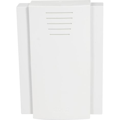 Sonnette de porte GNS-208 - Blanche - Bicolore - Fiable - Compacte - Pour l'intérieur