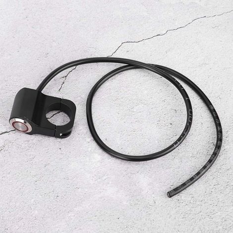 Phare de Guidon étanche pour Spots, Pièces de Modification en Acier Inoxydable, Diamètre 25 Mm Compatible avec les Motos, VTT et Vélos électriques (1/5)