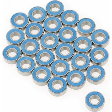 Kugellager – 25 Stück/Satz MR115-2RS blaue, metallgummigedichtete Kugellager 5 11 4 mm