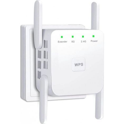 Verbessern Sie Ihr WLAN-Signal zu Hause. Schließen Sie es an, um Ihr WLAN-Signal zu verstärken (1200 Mbit/s). (1/5)