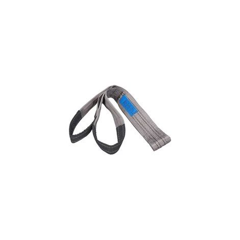 Sangle de levage, sangle plate épaisse en PES 4T, haute résistance, pour le transport, 2 mètres (6,6 pieds)
