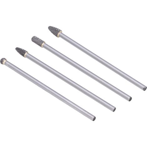 Satz mit 4 Hartmetallfräsern 150–160 mm, ein- und zweischneidig, Wolframstahl, Holzbearbeitungswerkzeuge (1/5)