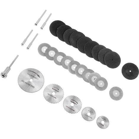 30 disques de coupe diamantés HSS pour scies circulaires et mandrins pour outils rotatifs (1/5)
