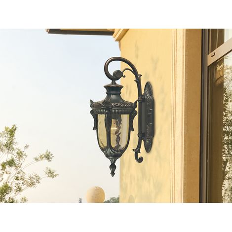 Elstead Philadelphia - 1 Licht im Freien Kleine Wandlaterne Licht Altbronze IP44, E27 (1/5)