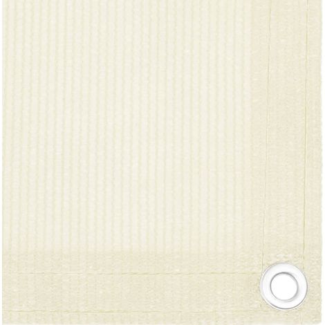 Maison Exclusive - Balkon Sichtschutz Creme 75x300 cm HDPE