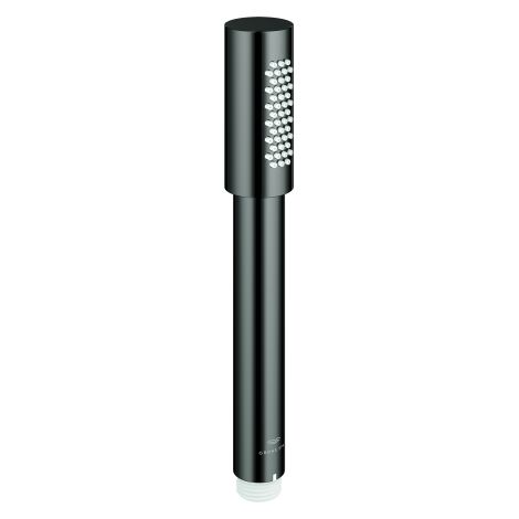 GROHE Handbrause Rainshower Aqua Stick 26866, Metall, 1 Strahlart, 6,6 l/min Durchflusskonstanthalter, hard graphite (1/3)