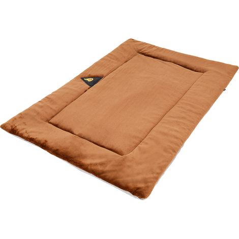 Tapis pour animaux de compagnie marron taille XL, velours doux, confortable, imperméable, antidérapant, couchage multifonctionnel pour la maison (1/5)