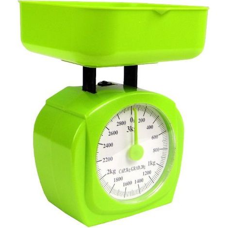 grüne Küchenwaage 3kg  WG 203