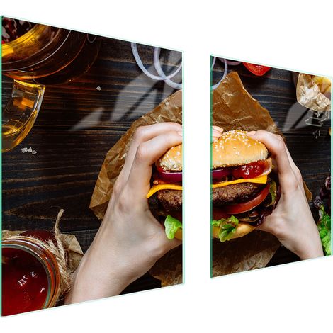GLASSCHUTZPLATTE FÜR HERD 85x52 HAMBURGER (1/5)