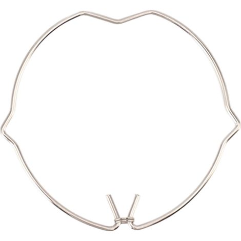 Lot de 20 clips de fixation à ressort pour spots encastrés MR16, surface lisse, finition soignée. (1/5)