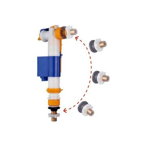 RUBINETTO GALLEGGIANTE MOD. IVC 100 PER CASSETTE IN CERAMICA Misura: 3/8