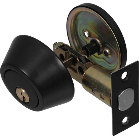 Serrure invisible en acier inoxydable pour portes intérieures de 35 à 50 mm, conception dissimulée (1/5)