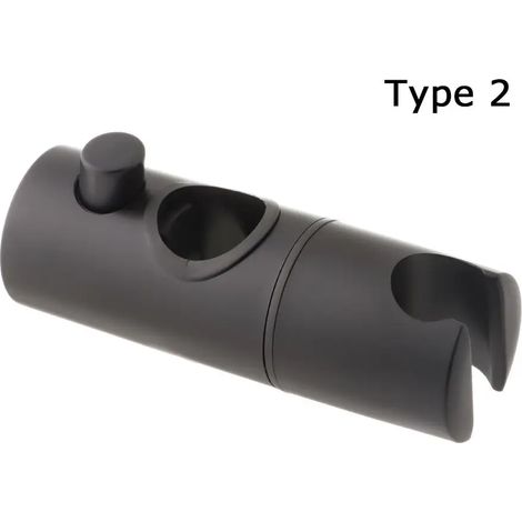 Support de douche réglable en ABS, pièce de rechange robuste pour barre de douche et porte-pompe coulissante, accessoires de salle de bain (1/5)