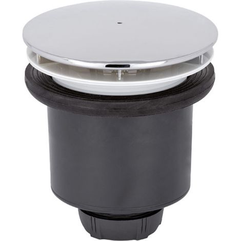 Desagüe de ducha con cúpula cromada WIRQUIN Tourbillon D90 (1/4)
