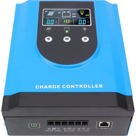 MPPT-Solarladeregler DC 12 V, 24 V, 36 V, 48 V, hocheffizienter Solarmodul-Batterieregler, max. PV DC 150 V, 40 A (1/5)
