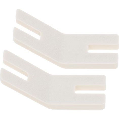 CCYKXA 2pcs Plastic Button Plates for Sewing Machine Practical Sewing Accessories and for Attaching Buttons Compatible