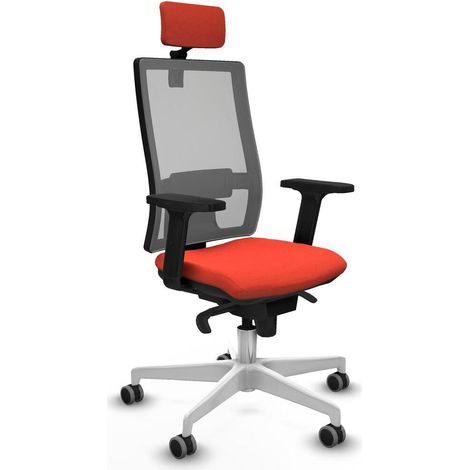 Piqueras y Crespo Fauteuil ergonomique orange foncé bureau