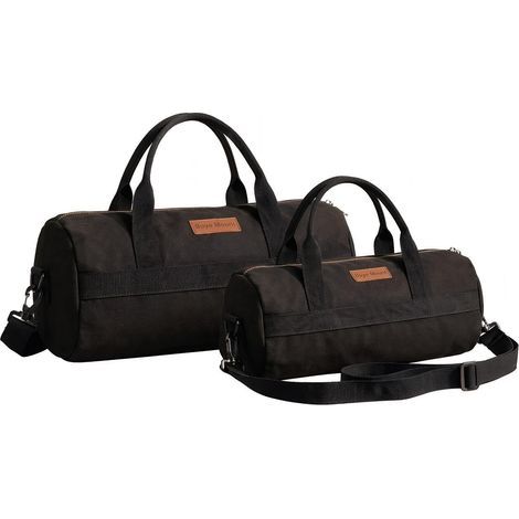 Sacs à Outils Multifonctions 2 pièces Trousse a Outils Vide Toile Sacoche Outils avec Fermeture Éclair Bandoulière Petite Pochette Outils 32 x 13 cm (1/4)