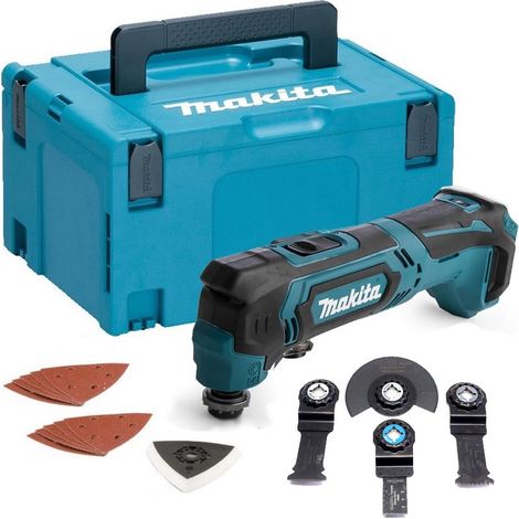 Makita TM30DZ CXT 12v Cordless Multi Tool Bare + 15pc Accessory Set + Makpac (1/4)