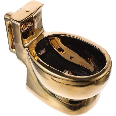 Tasse en céramique fantaisie en forme de toilettes - Tasse à café fantaisie 400 ml avec surprise à l'intérieur, cadeau amusant pou (1/5)