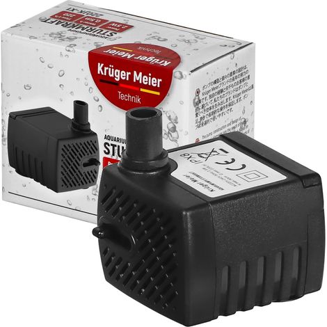 Micropompa sommergibile per acqua, silenziosa, efficiente, universale, 300 l/h, 5 W (1/5)