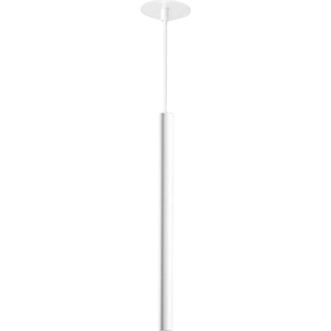 Thalassia Sp/I Blanc 7W Led 3000K 398Lm 18° Lampe À Suspension Encastrable - Gealuce Suspension Design Moderne En Aluminium Satiné (1/3)