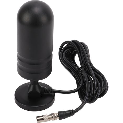 Antenne Tv Numerique Dvb-T2 Base Magnetique Reception Hd 30dbi Compatible 1080p Interieur Voiture - 1 Piece (1/5)