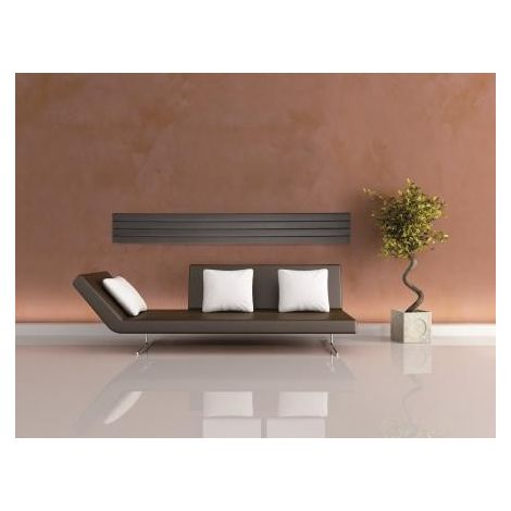 Designheizkörper Eisenstadt anthrazit 180 x 30,9 cm (1/2)