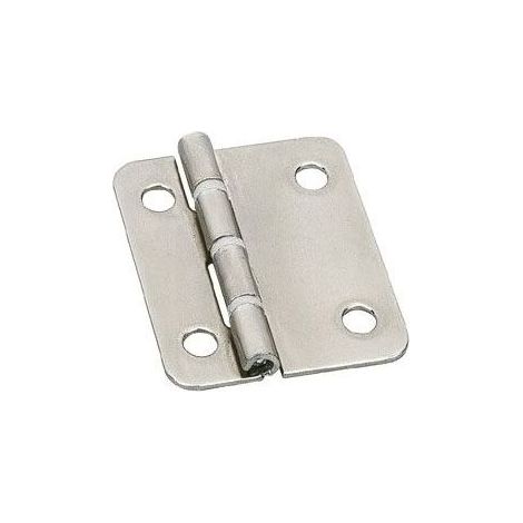 Charnière centrale type 625 ici à visser, nickelée HETTICH (1/3)