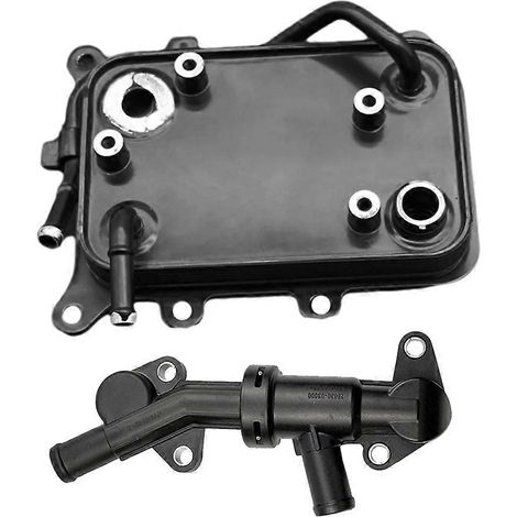 Refroidisseur d'huile de transmission et thermostat 25620-D3000 25630-D3000 Compatible avec Hyundai Tucson Kia Sorento Cadenza 16-19 (1/5)