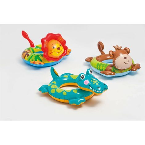 Intex, Schwimmreifen mit Tierkopf sortiert, 158221NP (1/4)