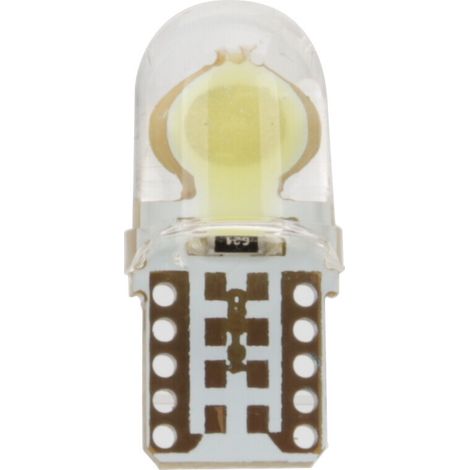 24V Led Series - 2 Led COB - (T10) - W2,1x9,5d - 2 pz - D/Blister - Bianco (1/5)