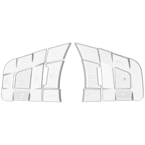 RASTKY Élevez Votre avec 10 Cache-Boutons de Volant pour XE XF XJL XFL F-Pace X760 X260 X761 – Décoration en Alliage d'aluminium Durable pour Un Intérieur amélioré Mots-clés Pilotage (1/5)