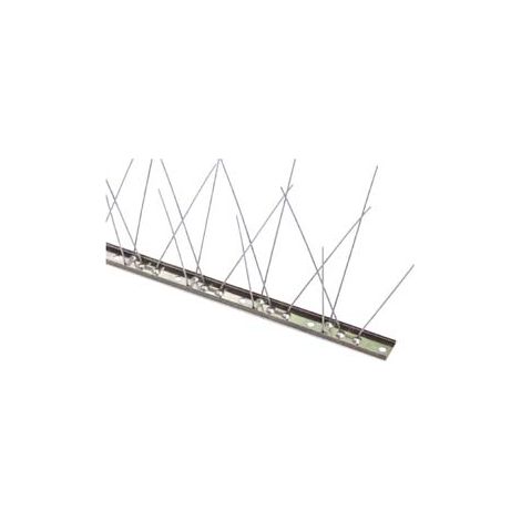 DISSUASORE VOLATILI FLESSIBILE PLURISPILLO INOX- - tipo normale - cm.100 - 25 mt