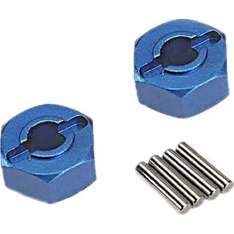 Traxxas 1654 x hex/asse mozzo ruota pins Model Car Parts, blu, 1.5 x 8 mm (1/3)