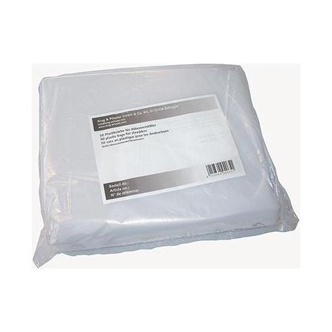 Abfallsack 4600 4605 4606 230l transparent 50 St./Pack. (1/2)