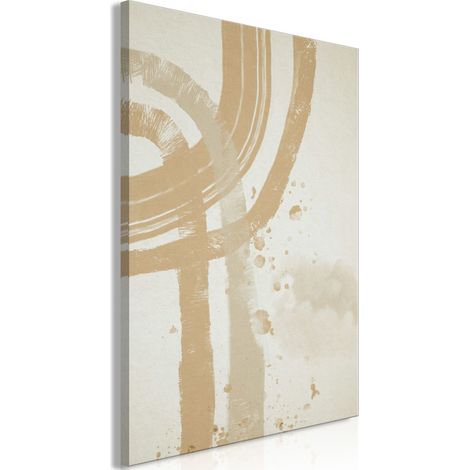 Bild – Beige Minimalismus (1-teilig) vertikal