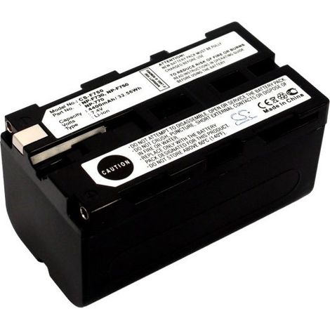 Batteria per batteria sostitutiva NPF750