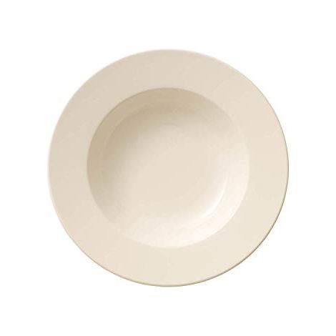 Villeroy & Boch For Me Piatto Fondo 25 cm, Porcellana Premium, Bianco (1/4)