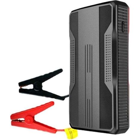 Démarreur de de véhicule – Pack de démarrage de batterie portable, boîte de démarrage automatique 12 V avec chargeur de banque d'alimentation Démarreur de batterie de secours compact et fiable pour (1/4)