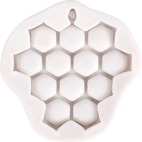 Moule à Savon en Silicone Alvéolé pour Pâtisserie DIY et Décoration de Gâteaux (1/4)